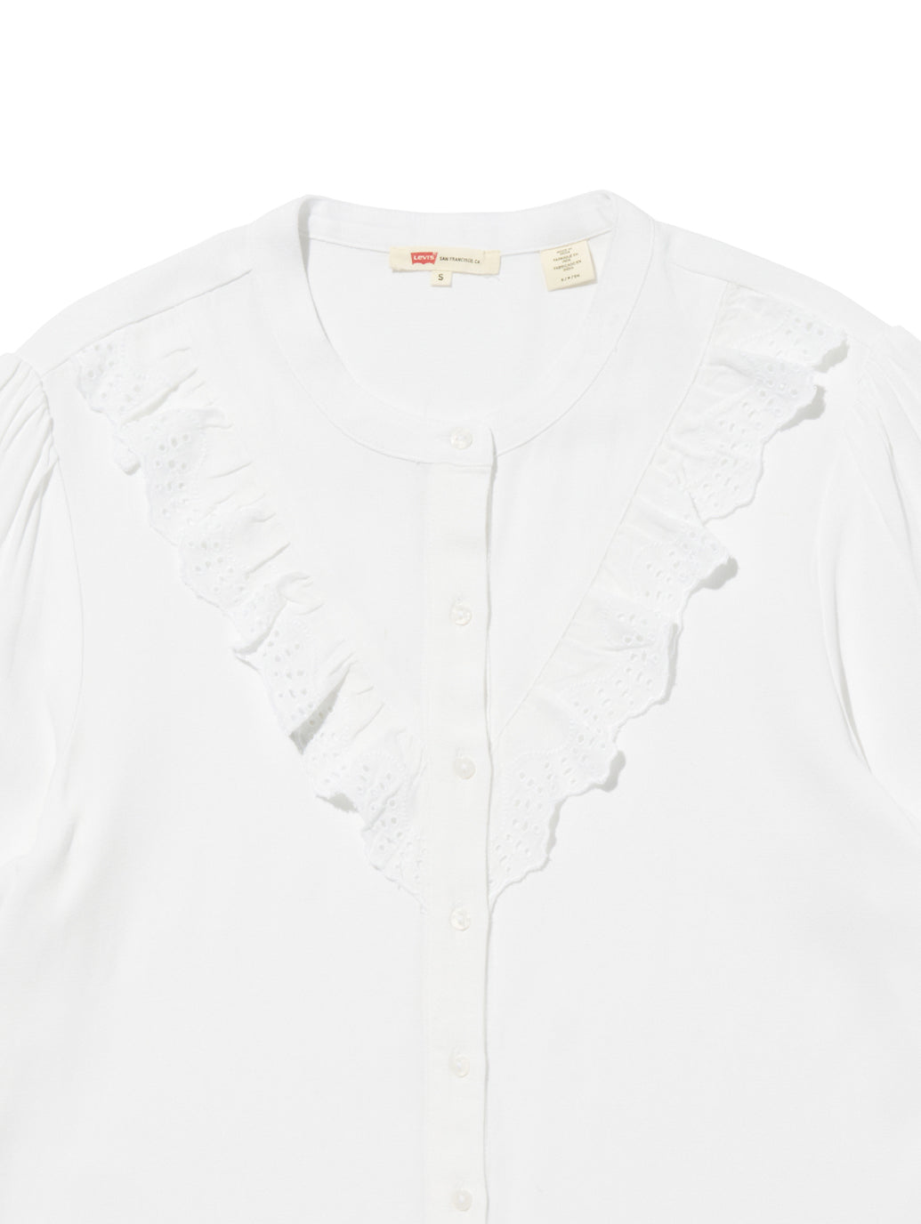 ヨーク柄 ブラウス