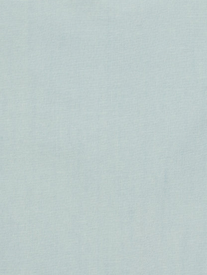 ヨーク柄 ブラウス ミディアムインディゴ