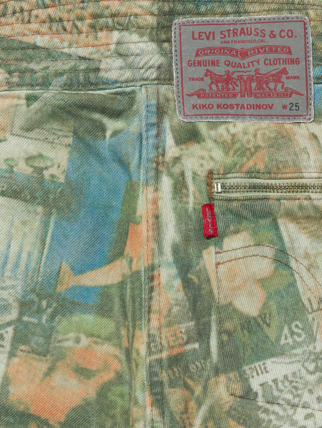 LEVI’S® x KIKO KOSTADINOV カリーナ フレア プリント ジーンズ