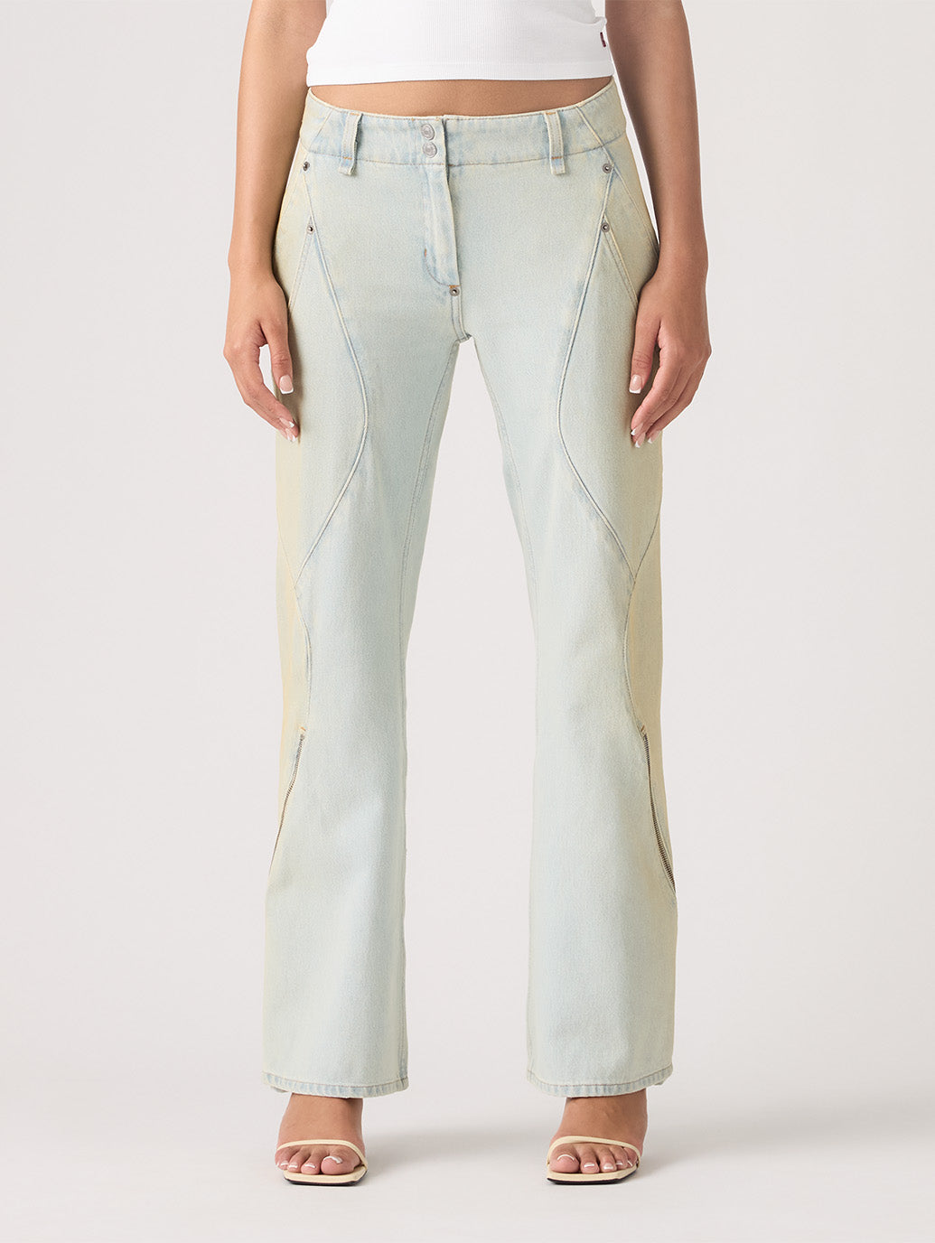 LEVI’S® x KIKO KOSTADINOV カリーナ フレア ジーンズ ライトインディゴ