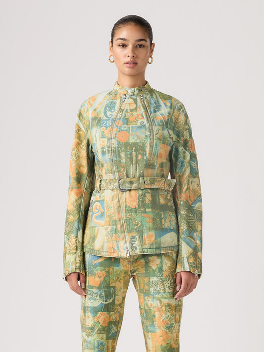 LEVI’S® x KIKO KOSTADINOV カリーナ ウェイステッド プリント ジャケット