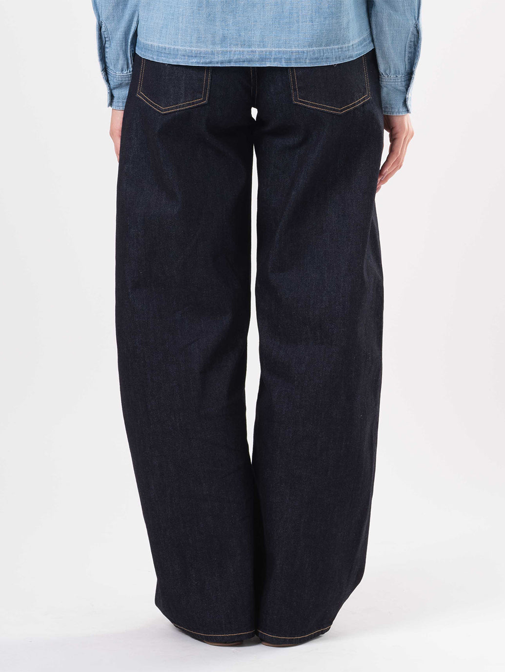 BLUETAB™ バレルジーンズ ダークインディゴ