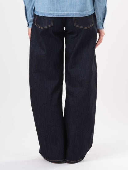 BLUETAB™ バレルジーンズ ダークインディゴ