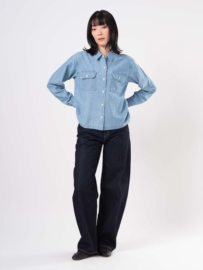 BLUETAB™ バレルジーンズ ダークインディゴ