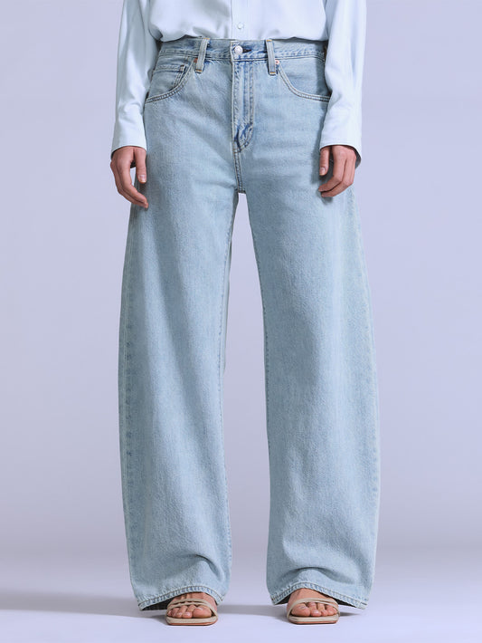 BLUETAB™ バレルジーンズ ライトインディゴ