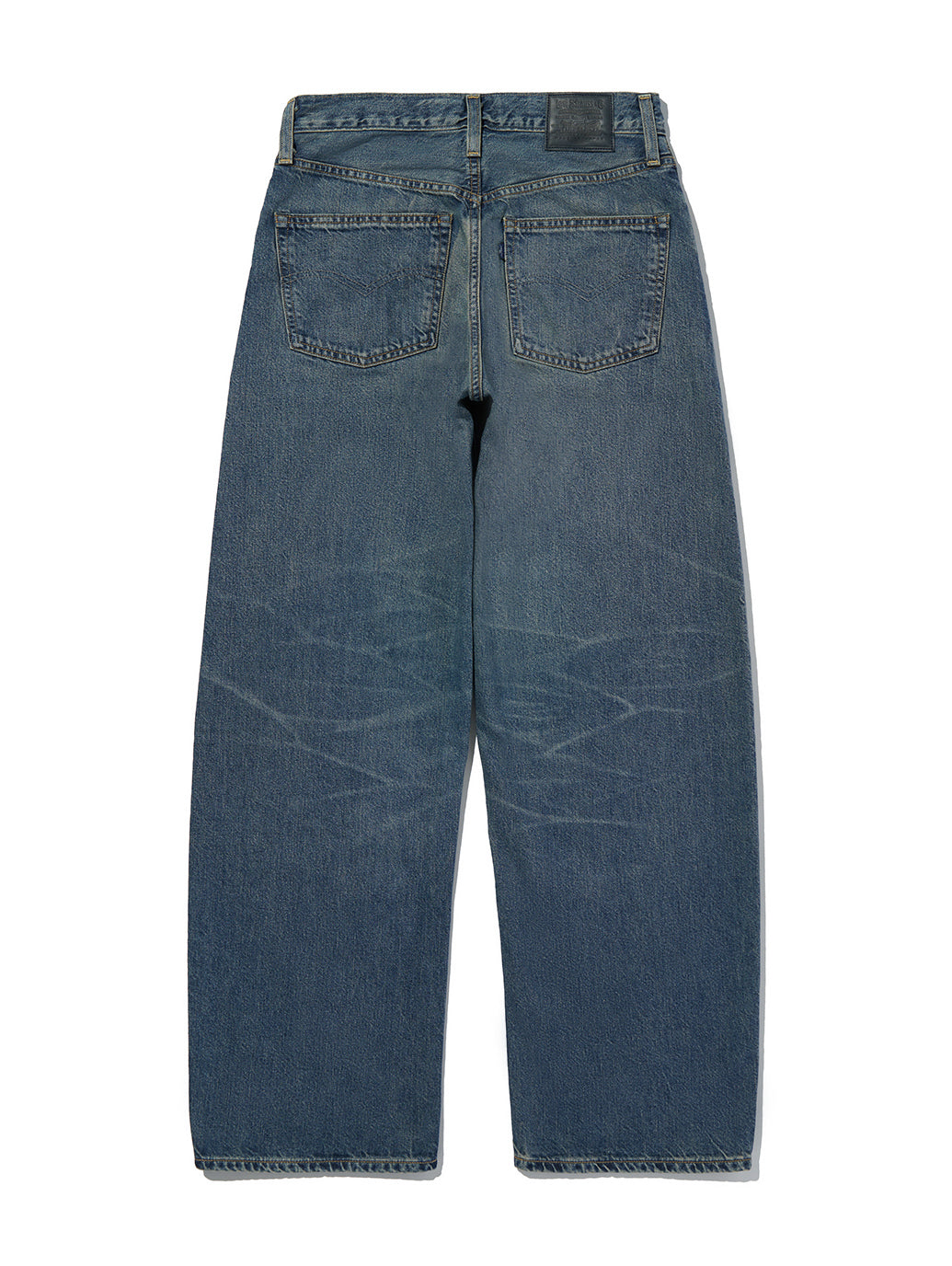 BLUETAB™ DROP バレルジーンズ ミディアムインディゴ MADE IN JAPAN