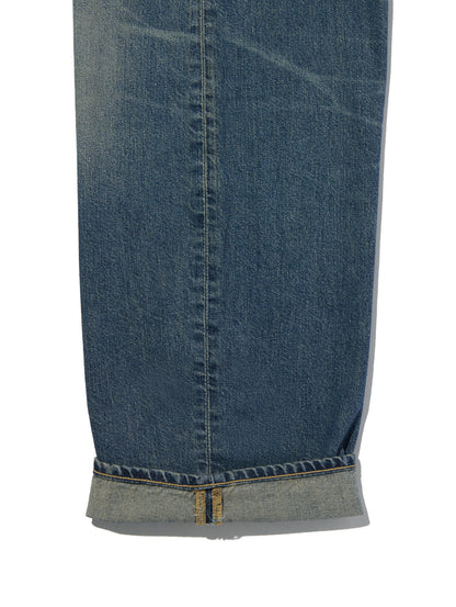 BLUETAB™ DROP バレルジーンズ ミディアムインディゴ MADE IN JAPAN