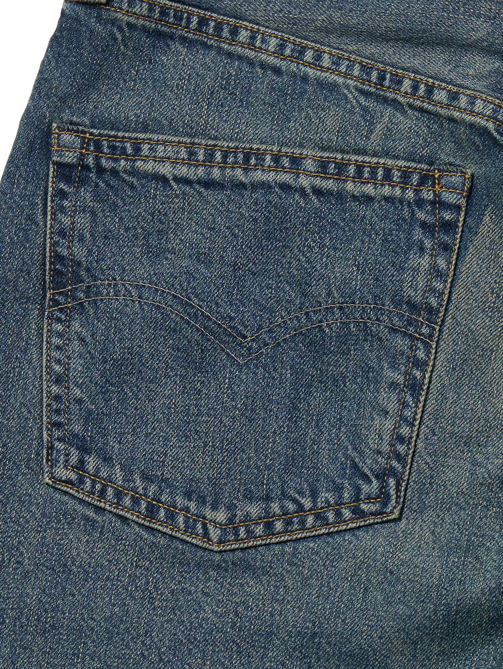 BLUETAB™ DROP バレルジーンズ ミディアムインディゴ MADE IN JAPAN