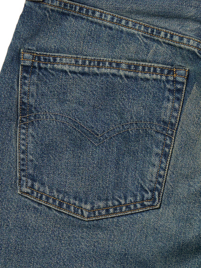 BLUETAB™ DROP バレルジーンズ ミディアムインディゴ MADE IN JAPAN