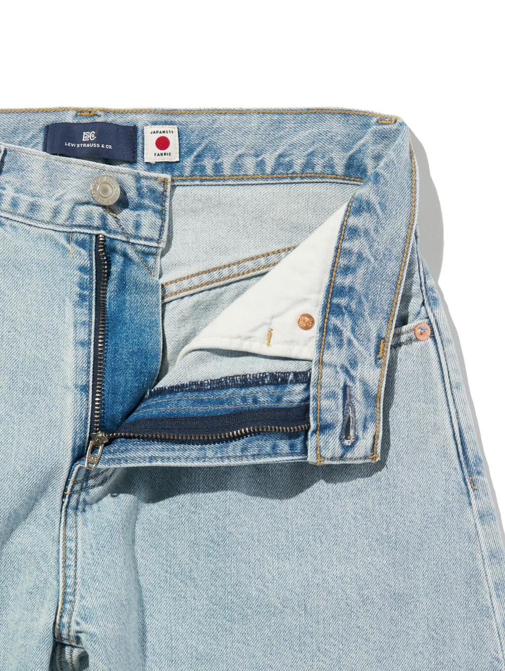 BLUETAB™ DROP バレルジーンズ ライトインディゴ