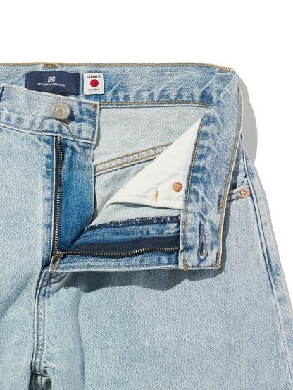 BLUETAB™ DROP バレルジーンズ ライトインディゴ