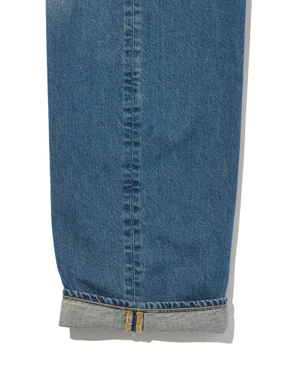 BLUETAB™ DROP バレルジーンズ ミディアムインディゴ MADE IN JAPAN