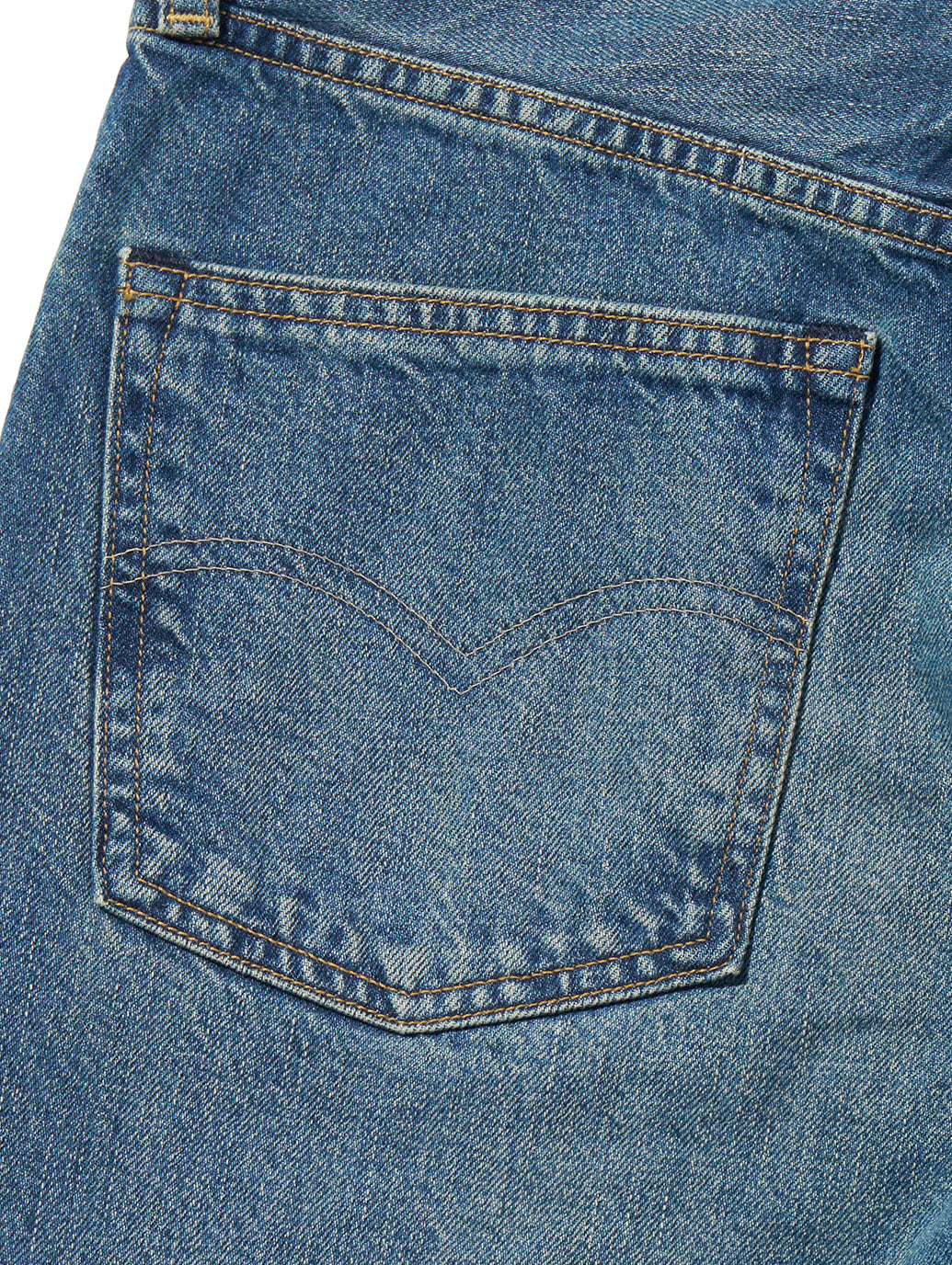 BLUETAB™ DROP バレルジーンズ ミディアムインディゴ MADE IN JAPAN