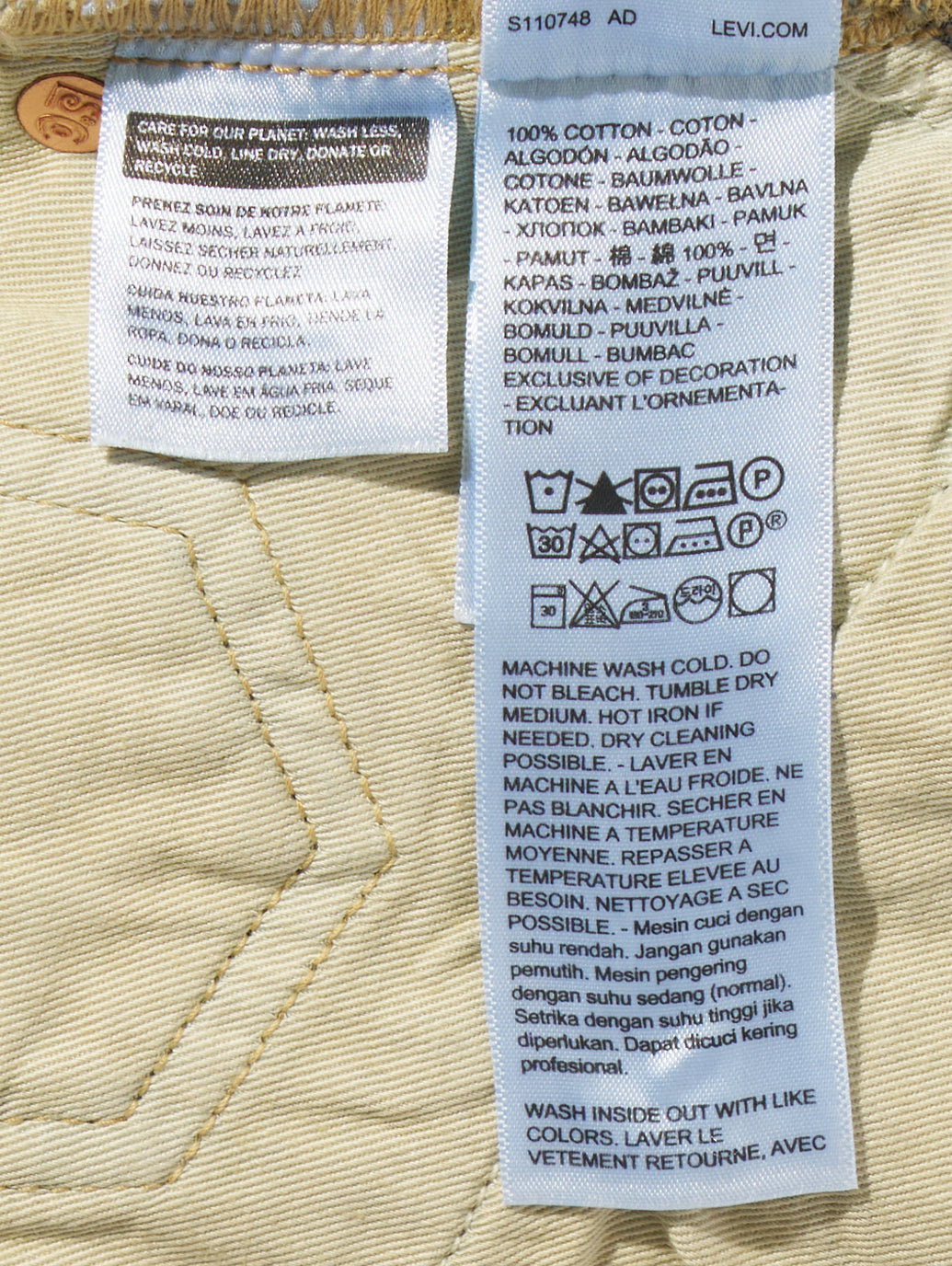 BLUETAB™ DROP バレルジーンズ ミディアムインディゴ MADE IN JAPAN