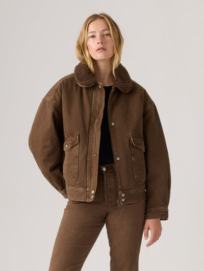 シェルパ ボンバージャケット