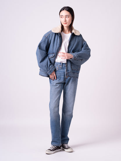 シェルパ ボンバージャケット