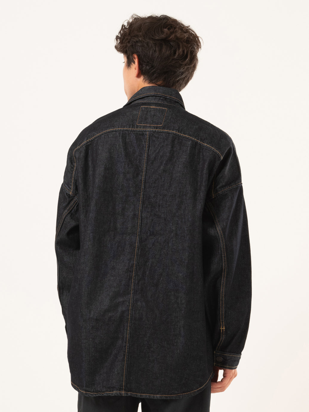 ツイステッドジャケットジャケット ダークインディゴ