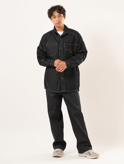 ツイステッドジャケットジャケット ダークインディゴ