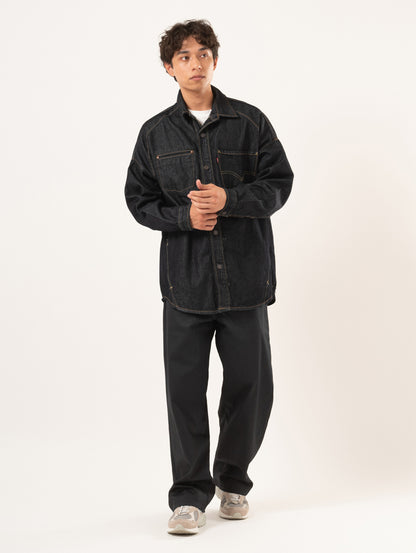 ツイステッドジャケットジャケット ダークインディゴ