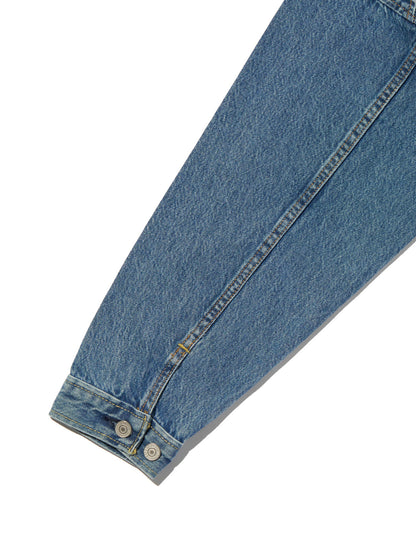 TWISTED シャツジャケット インディゴブルー