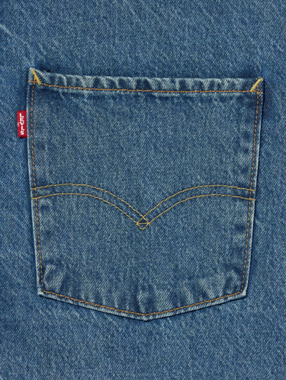 TWISTED シャツジャケット インディゴブルー