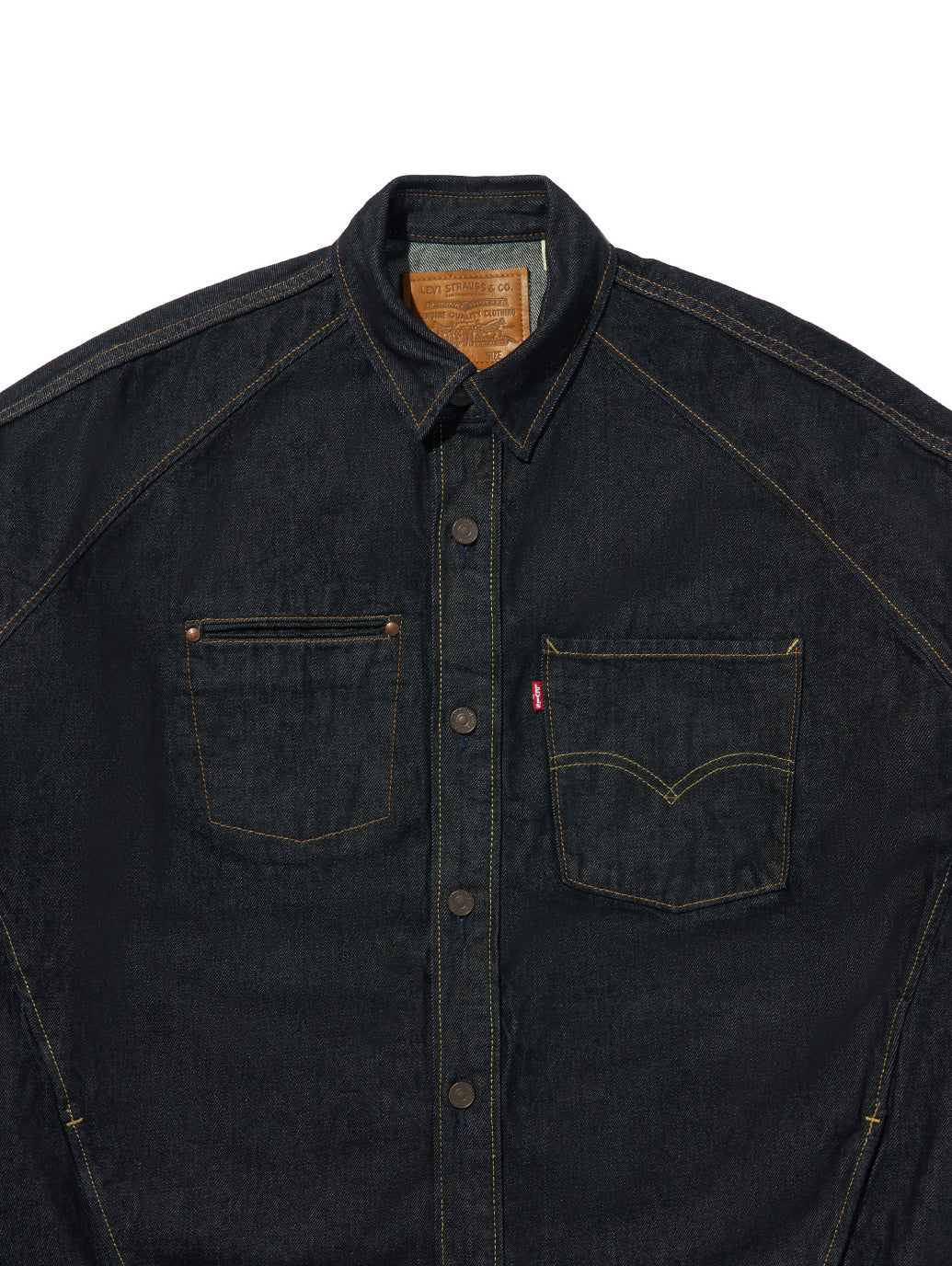 ツイステッドジャケットジャケット ダークインディゴ