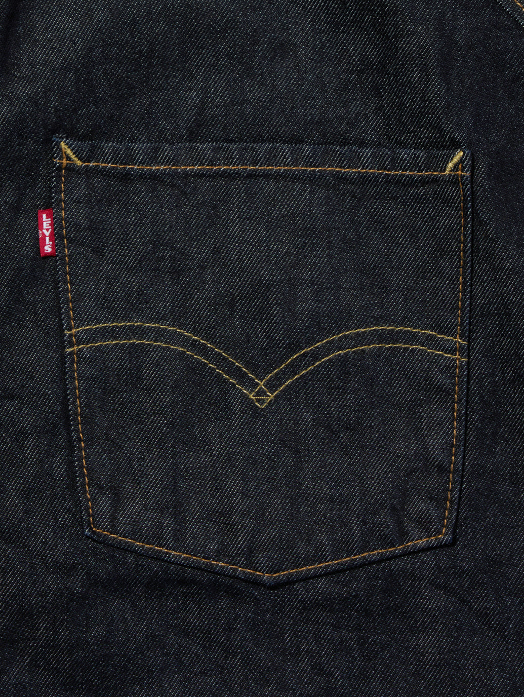 ツイステッドジャケットジャケット ダークインディゴ