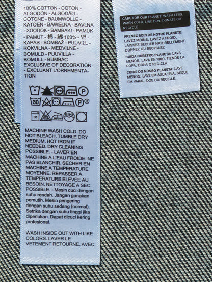 ツイステッドジャケットジャケット ダークインディゴ