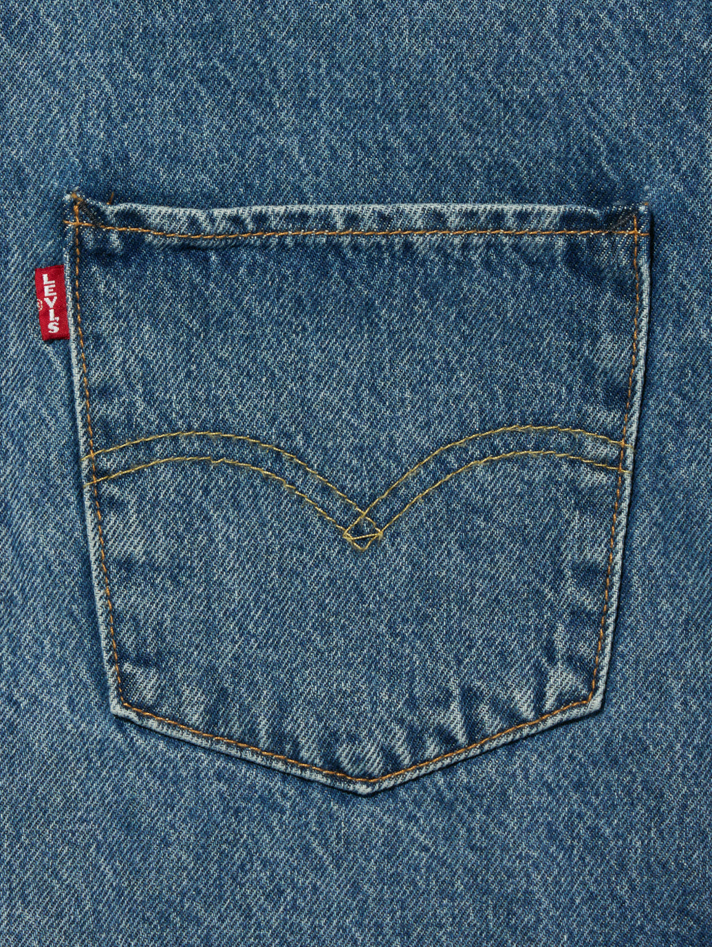 ツイステッドジャケットトラッカージャケット ミディアムインディゴ