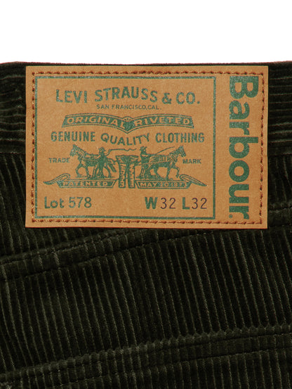 LEVI'S®XBARBOUR 578™ BAGGY CORDUROY TROUSERS