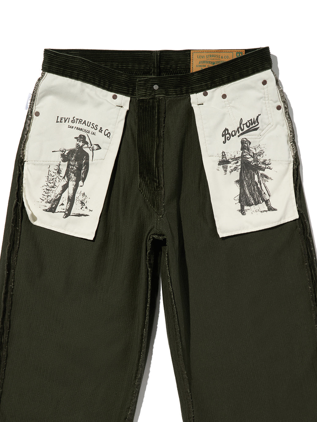 LEVI'S®XBARBOUR 578™ BAGGY CORDUROY TROUSERS
