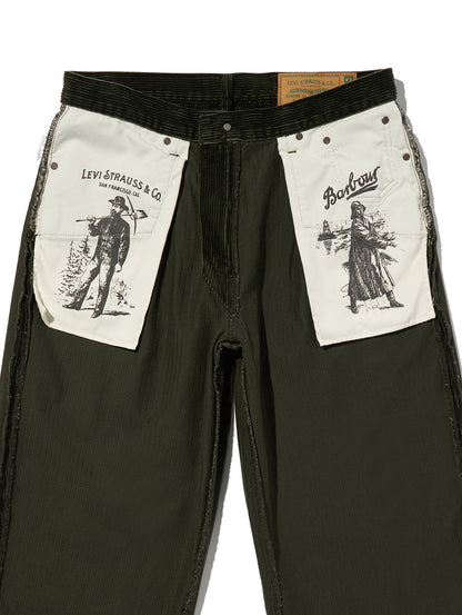 LEVI'S®XBARBOUR 578™ BAGGY CORDUROY TROUSERS