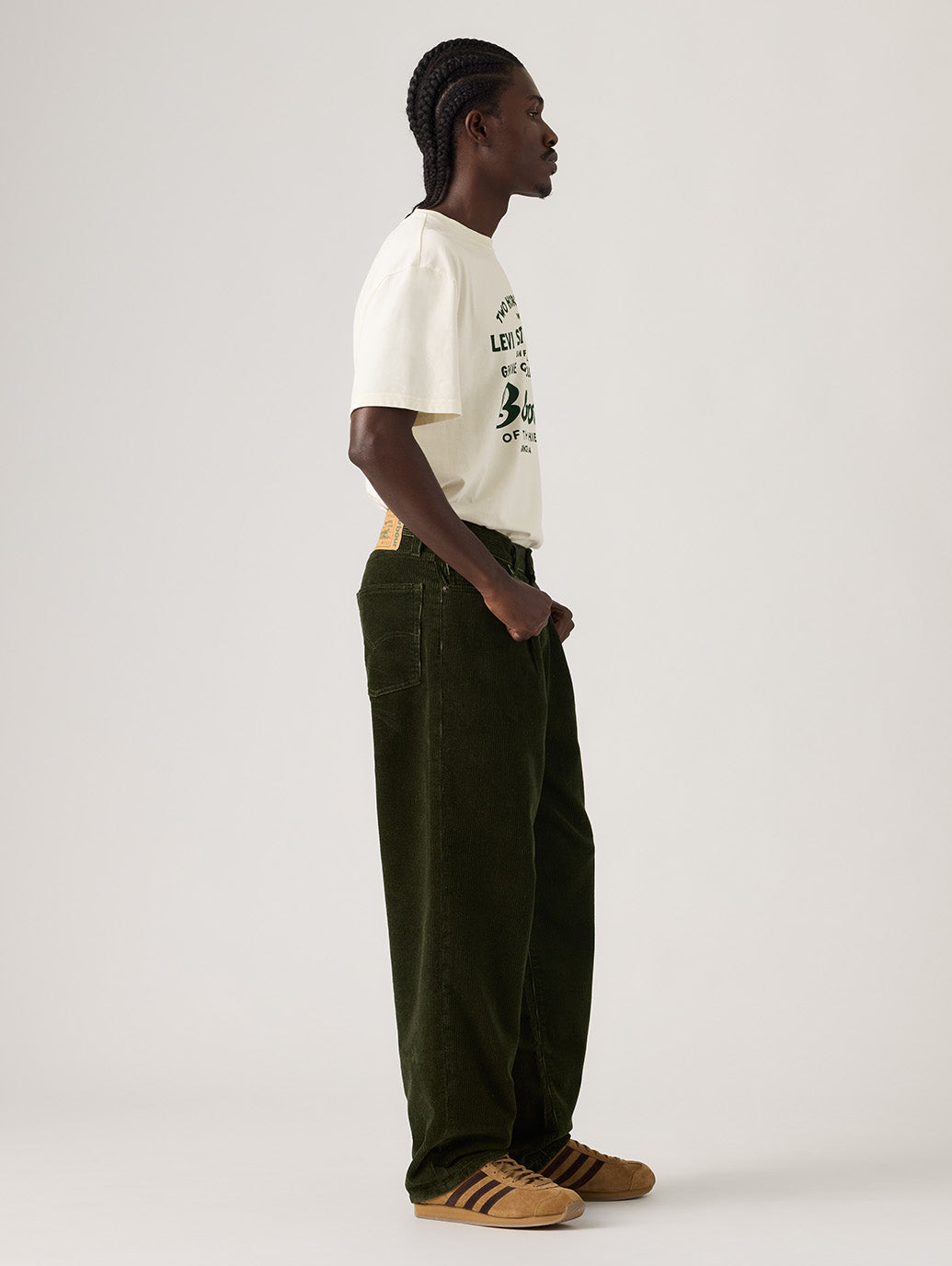 LEVI'S®XBARBOUR 578™ BAGGY CORDUROY TROUSERS