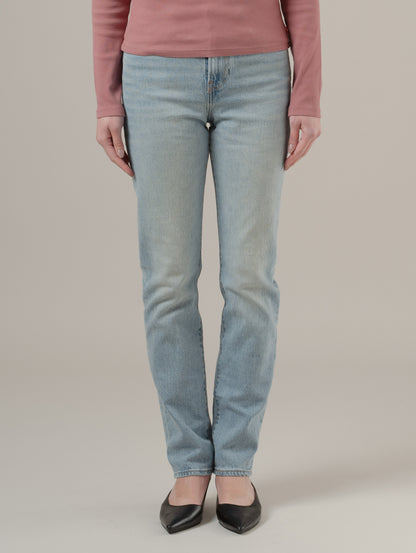 WEDGIE スリムジーンズ ミディアムインディゴ