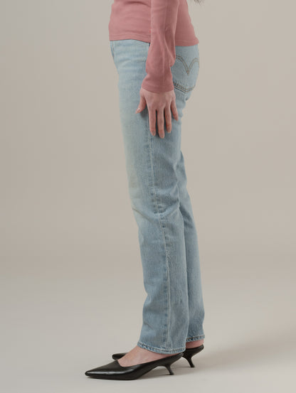 WEDGIE スリムジーンズ ミディアムインディゴ