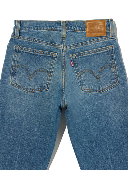 WEDGIE スリムジーンズ ミディアムインディゴ