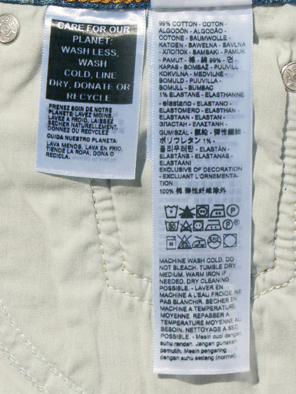 WEDGIE スリムジーンズ ミディアムインディゴ