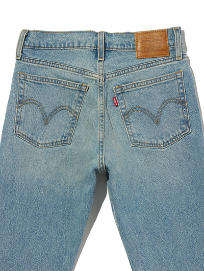 WEDGIE スリムジーンズ ミディアムインディゴ