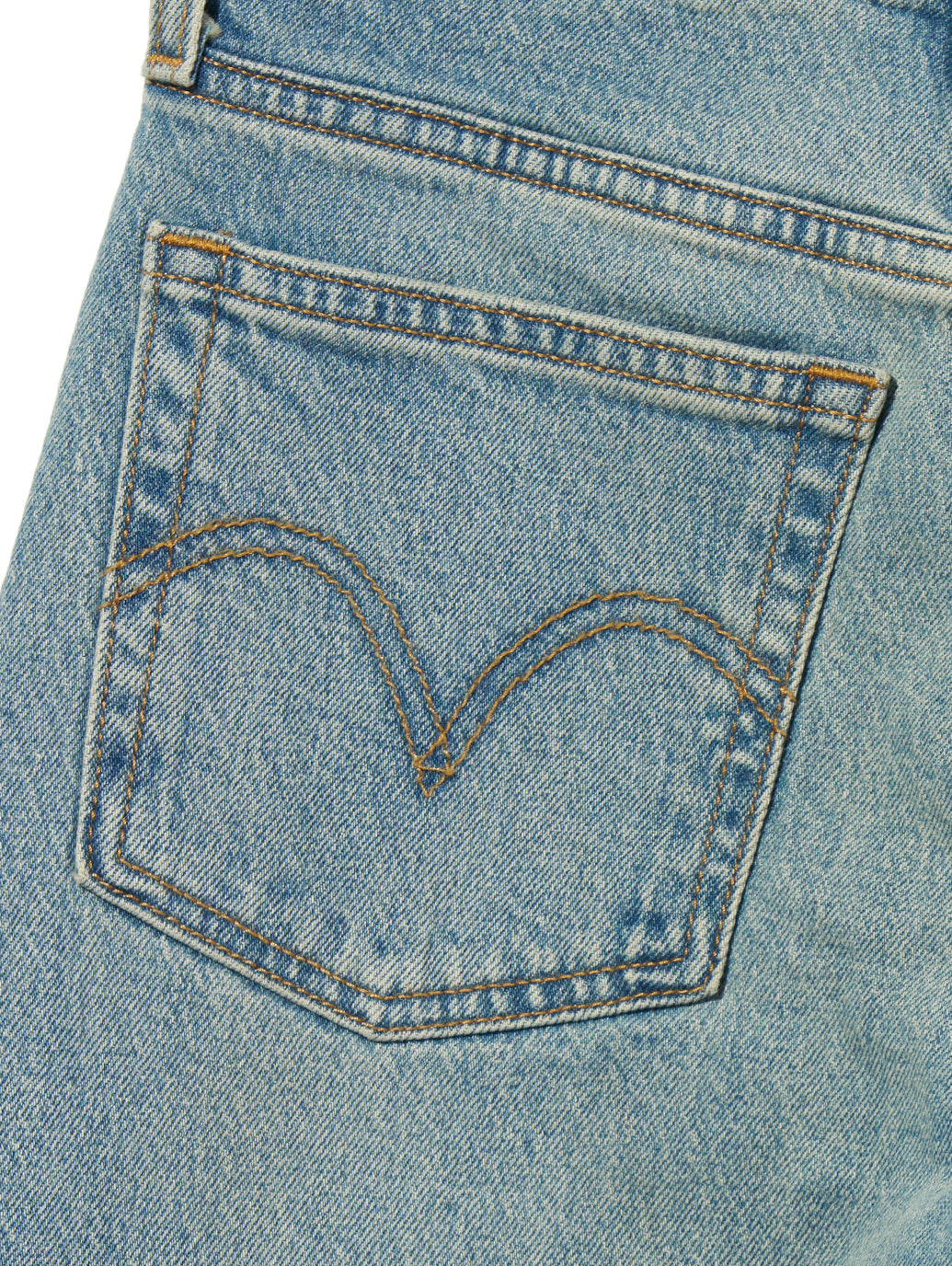 WEDGIE スリムジーンズ ミディアムインディゴ