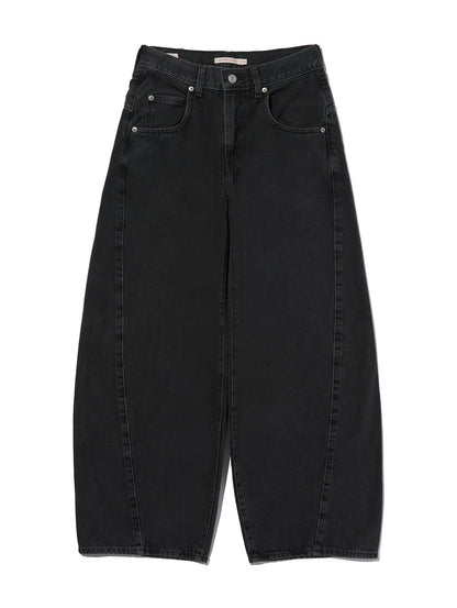 SUPER BAGGY バレルジーンズ ブラック
