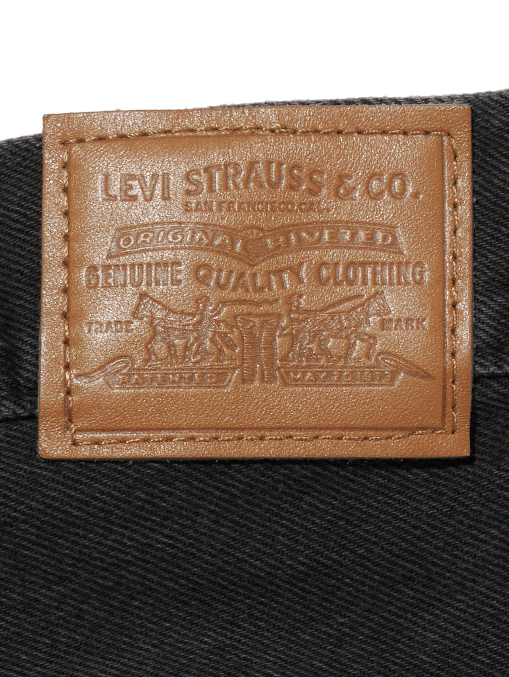 SUPER BAGGY バレルジーンズ ブラック