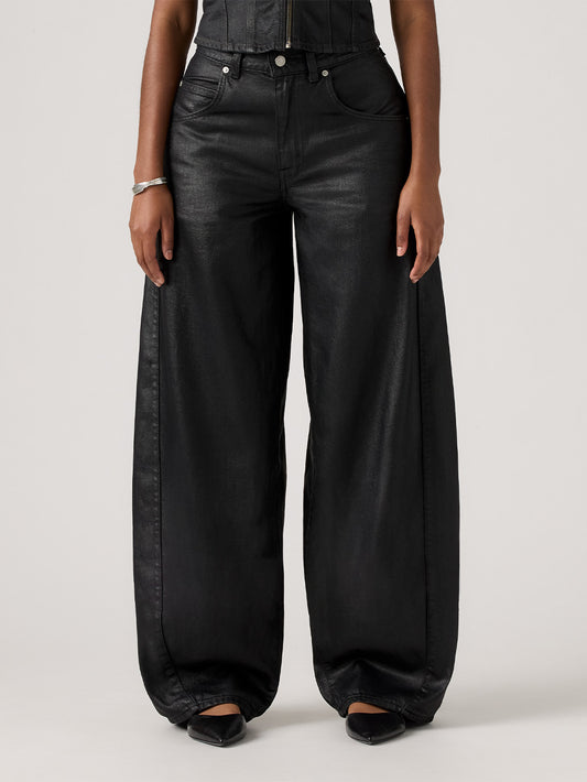 SUPER BAGGY バレルジーンズ ブラック