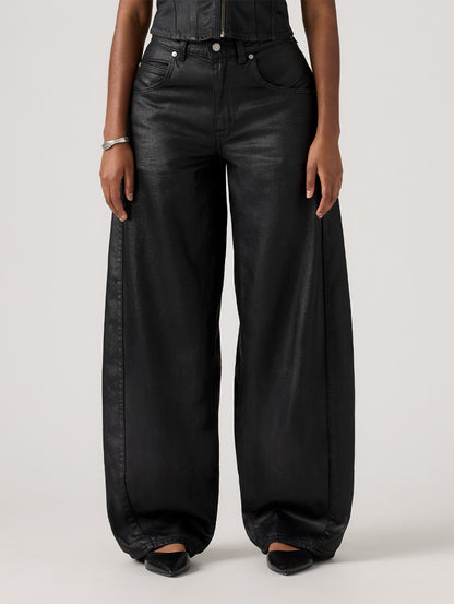 SUPER BAGGY バレルジーンズ ブラック