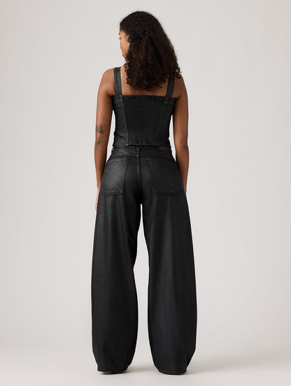 SUPER BAGGY バレルジーンズ ブラック