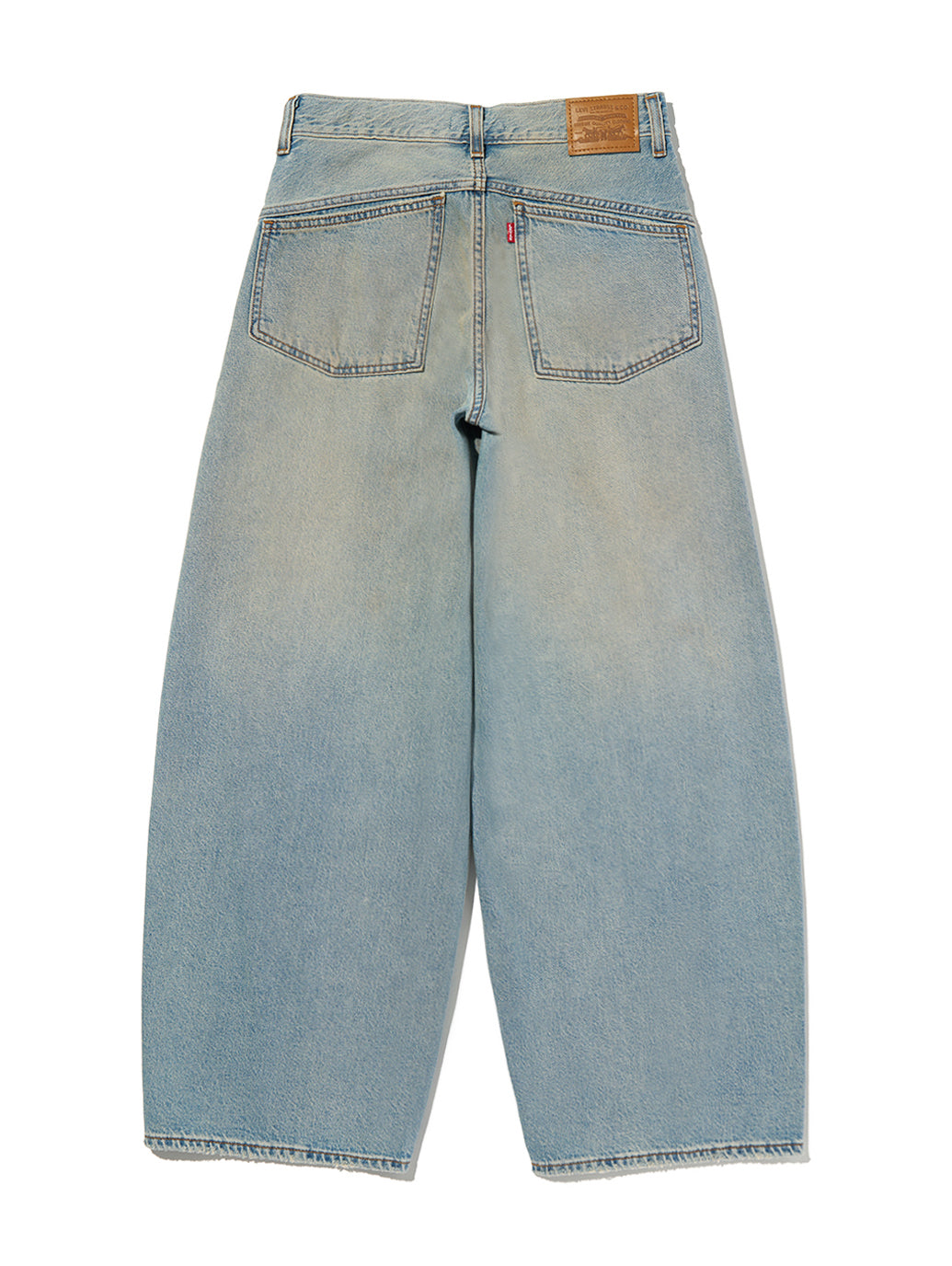 SUPER BAGGY バレルジーンズ ライトインディゴ