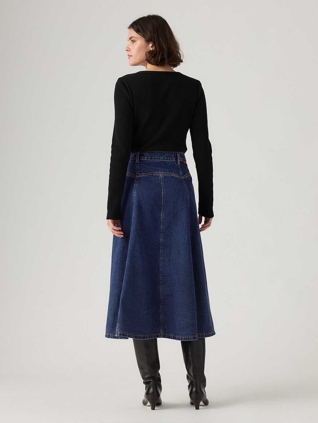 ヨーク ウエスタン デニムスカート