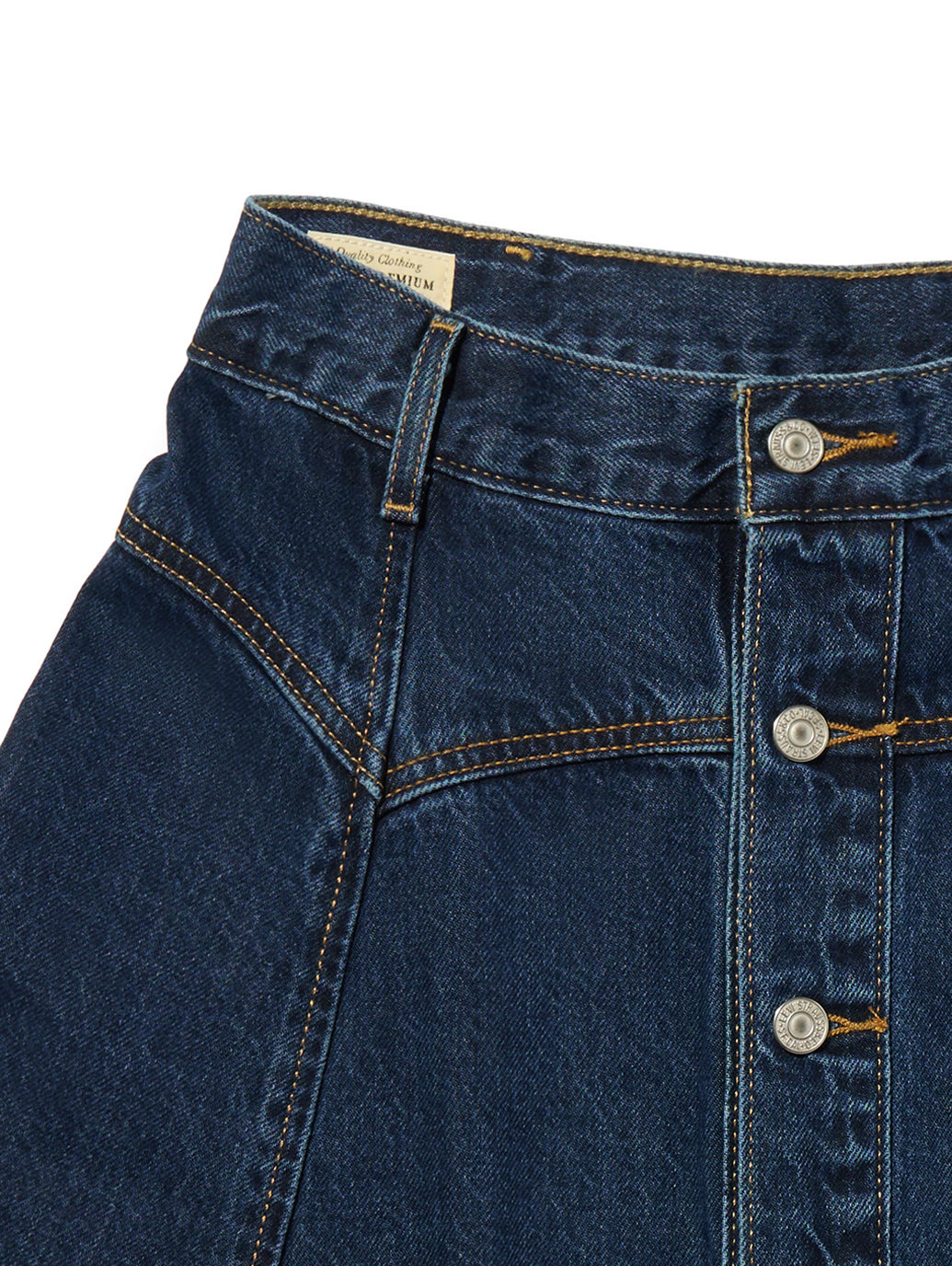 ヨーク ウエスタン デニムスカート