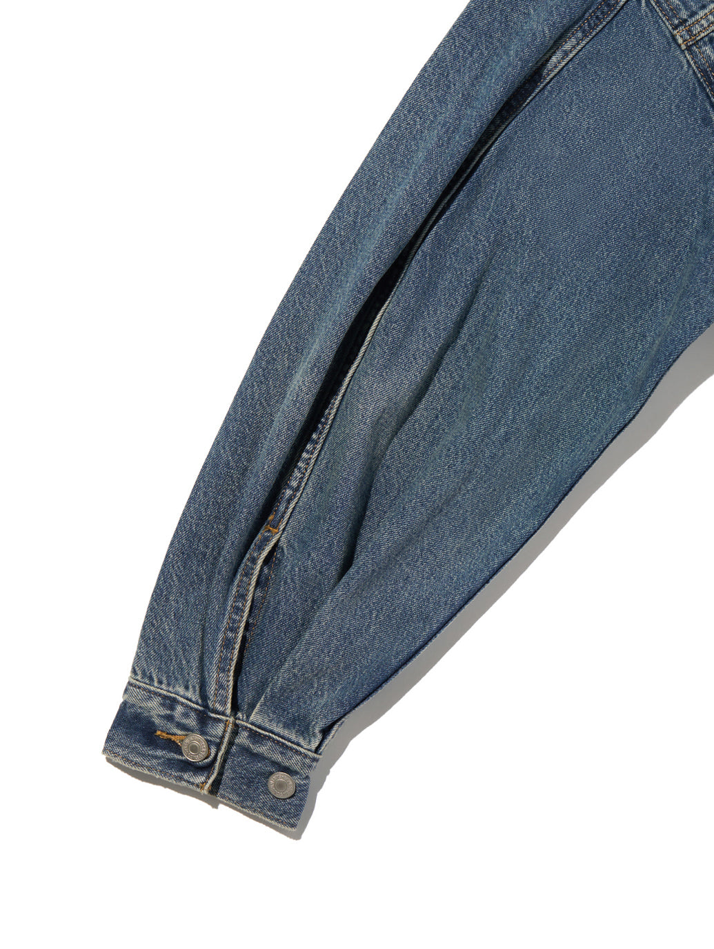 バルーンスリーブ トラッカージャケット