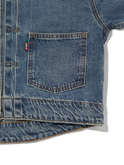 バルーンスリーブ トラッカージャケット