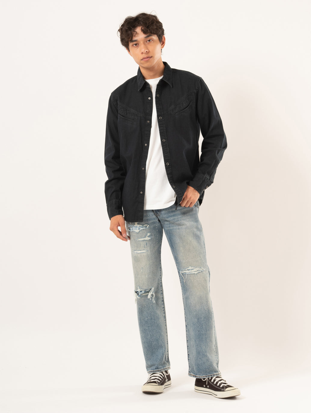 スマイリー ウエスタン シャツ